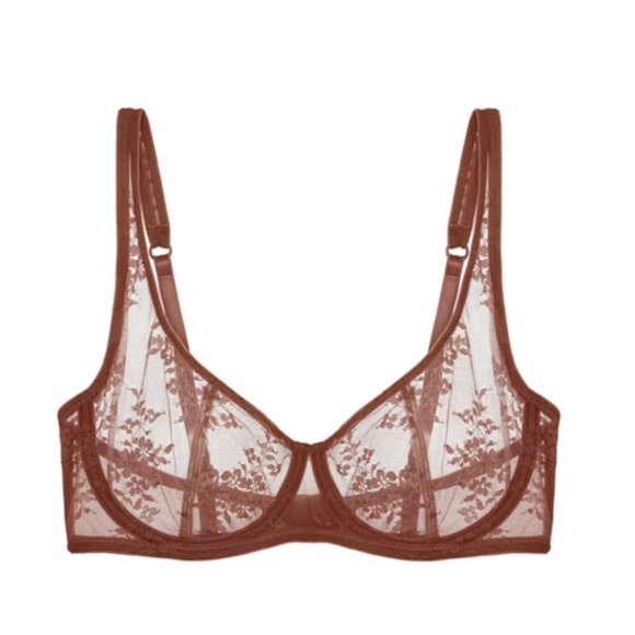 Journelle Romy Demi Bra Pecan - Picture 2 of 5